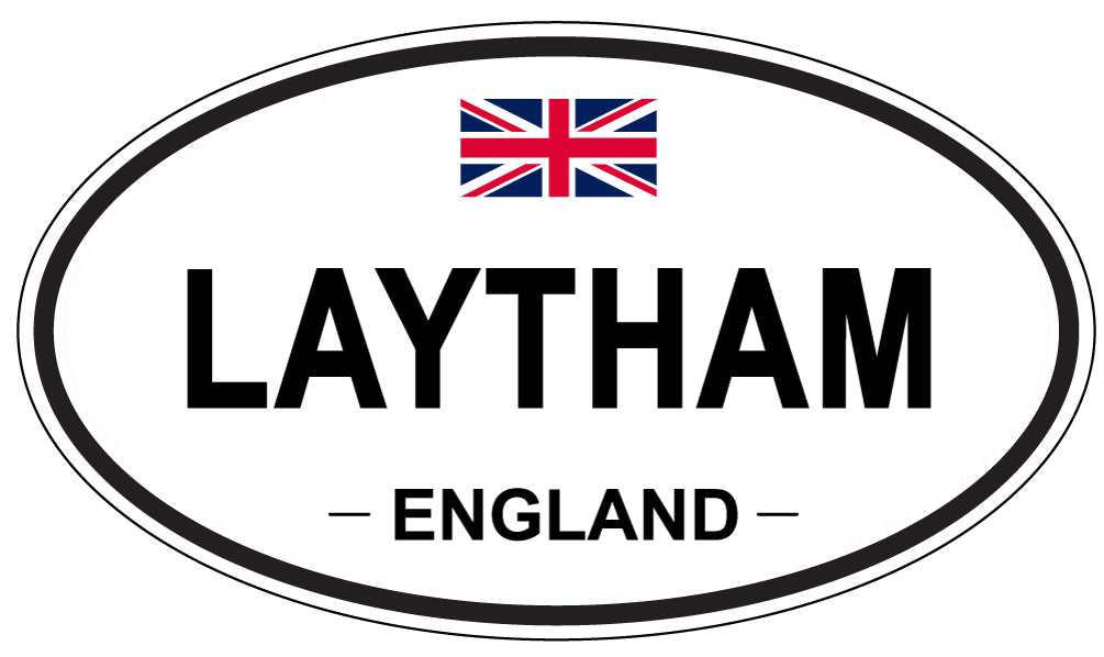 LAYTHAM, England - Oval Magnet