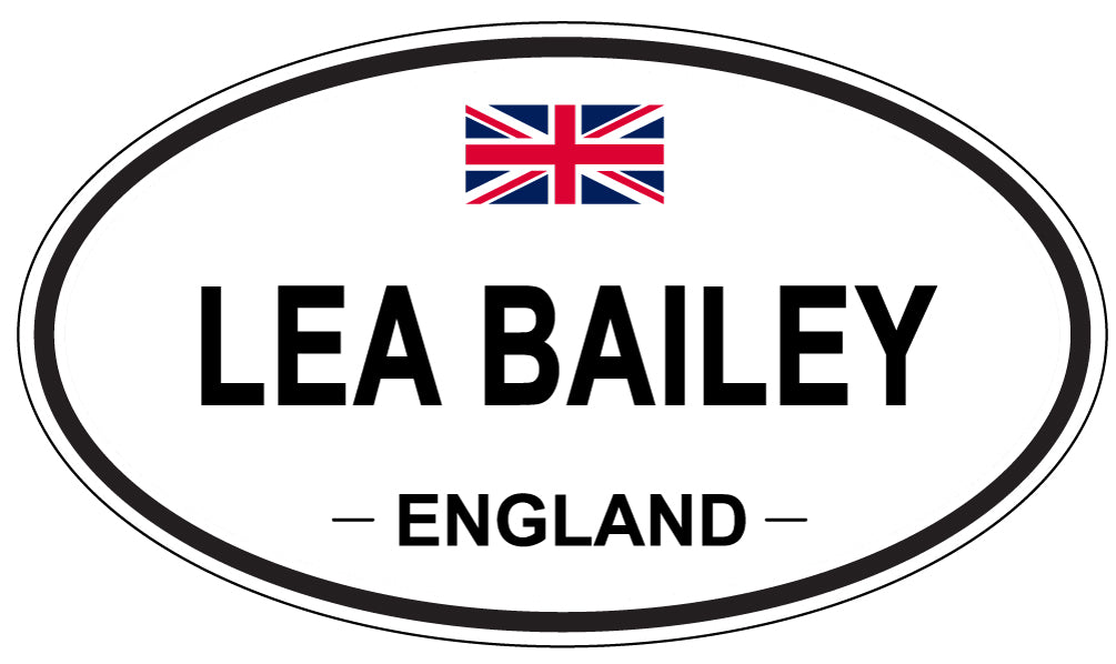 LEA BAILEY, England - Oval Magnet