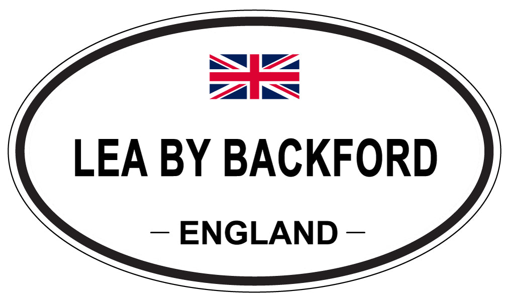 LEA BY BACKFORD, England - Oval Magnet