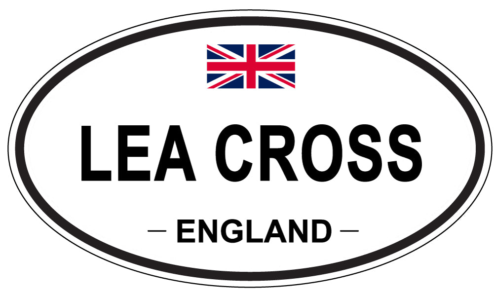 LEA CROSS, England - Oval Magnet