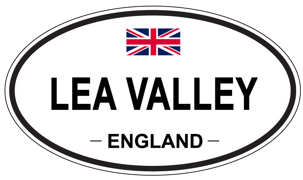 LEA VALLEY, England - Oval Magnet
