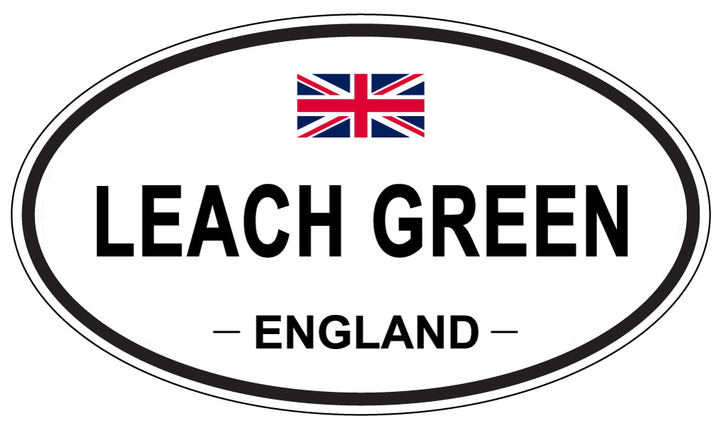 LEACH GREEN, England - Oval Magnet