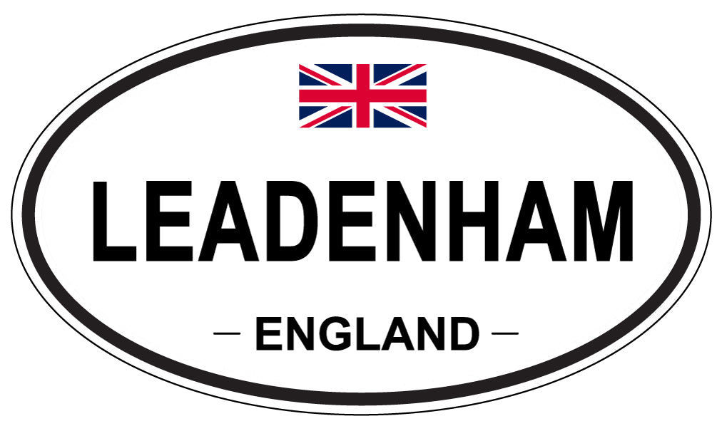LEADENHAM, England - Oval Magnet