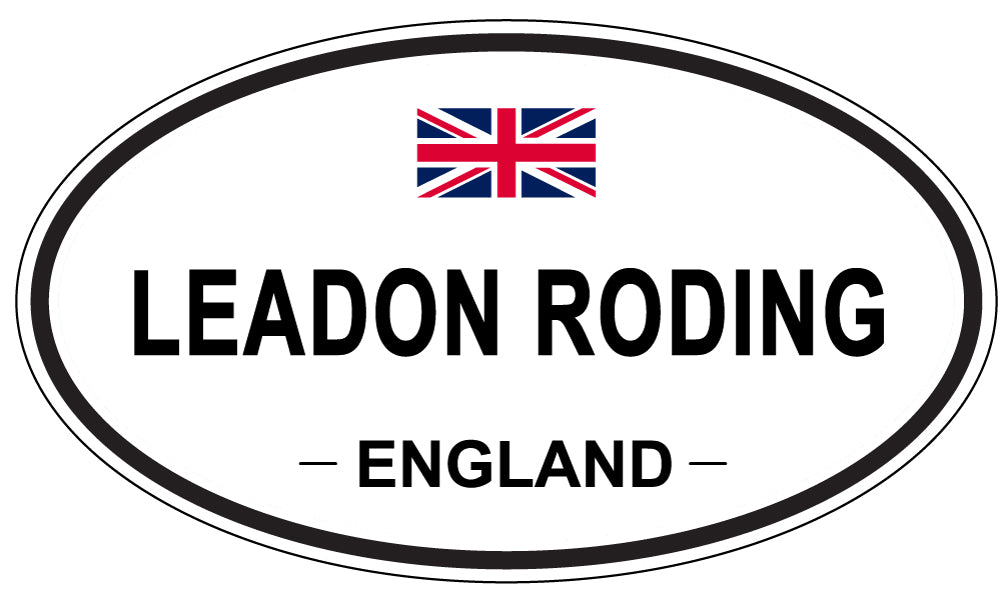 LEADON RODING, England - Oval Magnet