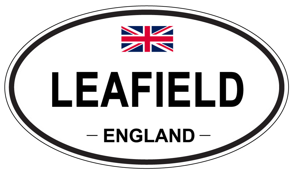 LEAFIELD, England - Oval Magnet
