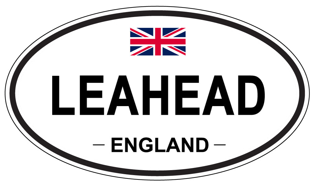 LEAHEAD, England - Oval Magnet