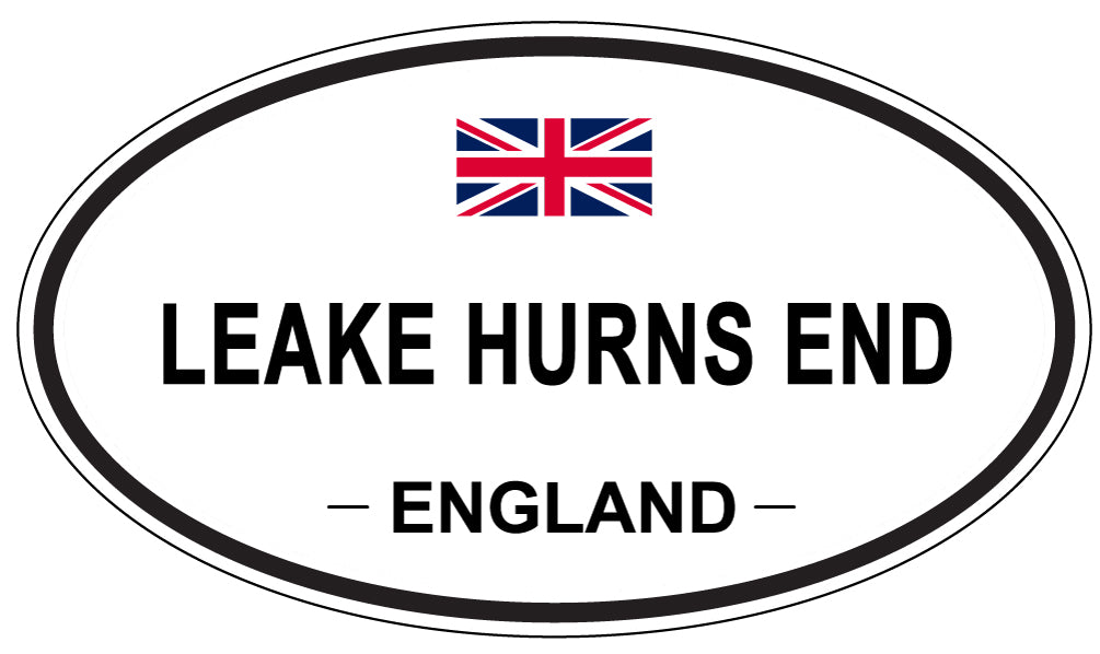 LEAKE HURNS END, England - Oval Magnet