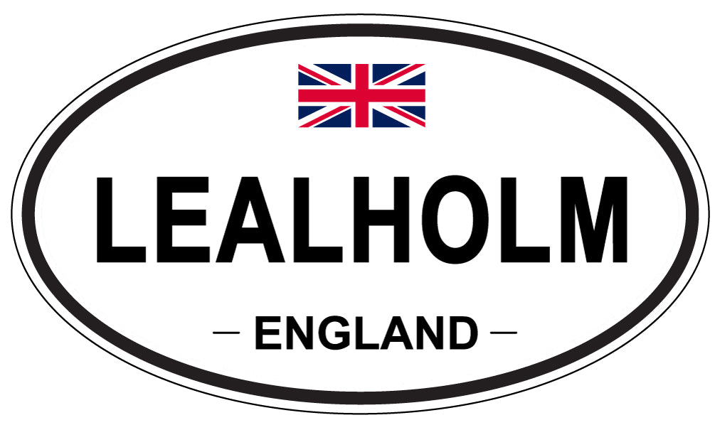 LEALHOLM, England - Oval Magnet
