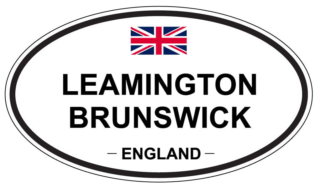 LEAMINGTON BRUNSWICK, England - Oval Magnet