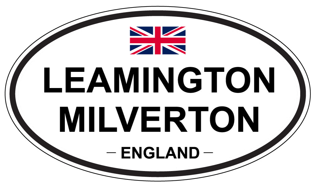 LEAMINGTON MILVERTON, England - Oval Magnet