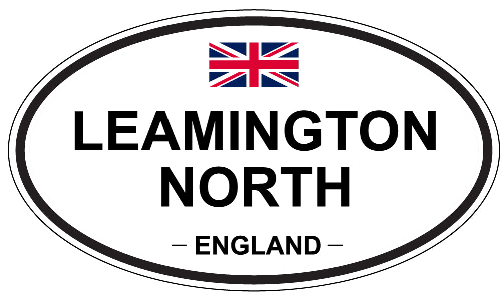 LEAMINGTON NORTH, England - Oval Magnet