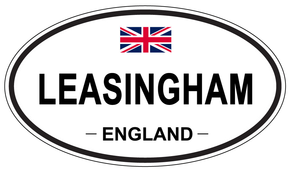 LEASINGHAM, England - Oval Magnet
