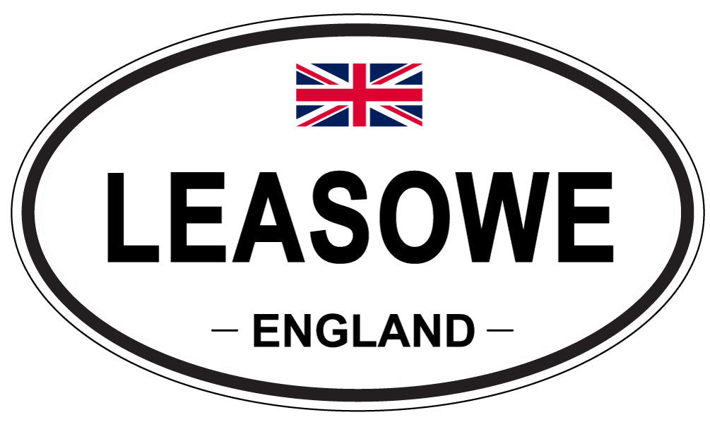 LEASOWE, ENGLAND - Oval Sticker