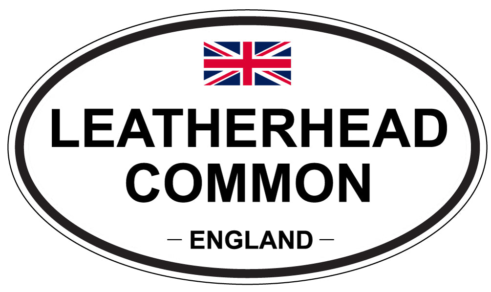 LEATHERHEAD COMMON, England - Oval Magnet