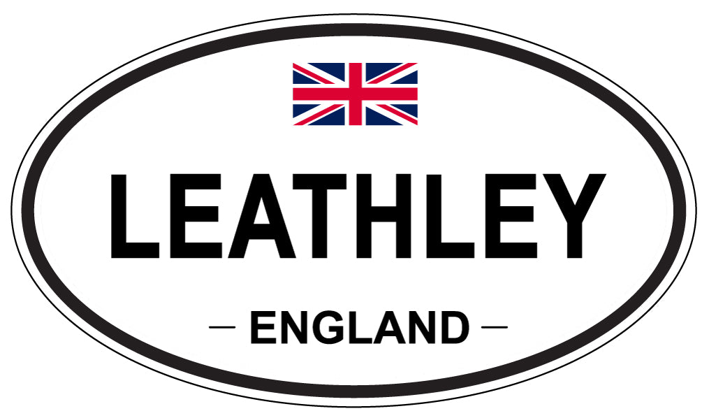 LEATHLEY, England - Oval Magnet