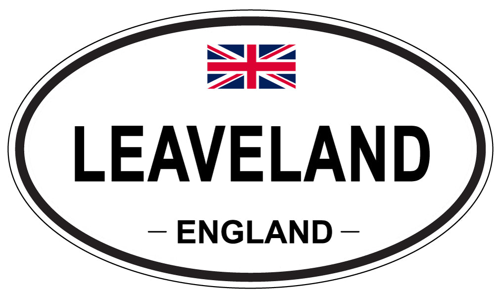 LEAVELAND, England - Oval Magnet