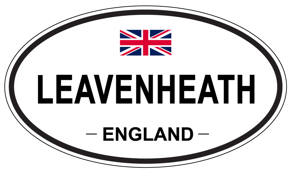 LEAVENHEATH, England - Oval Magnet