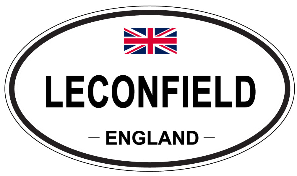 LECONFIELD, England - Oval Magnet