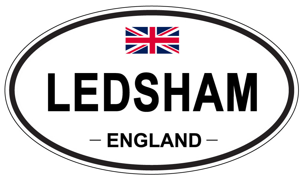 LEDSHAM, England - Oval Magnet