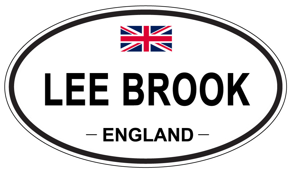 LEE BROOK, England - Oval Magnet
