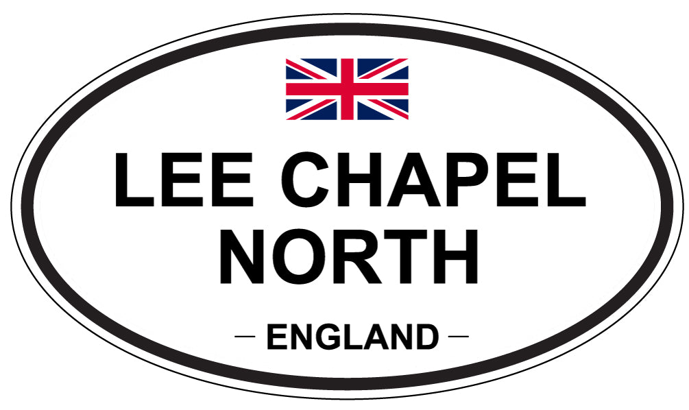 LEE CHAPEL NORTH, England - Oval Magnet