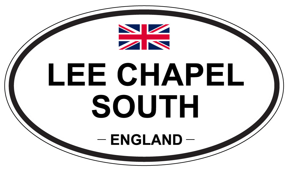 LEE CHAPEL SOUTH, England - Oval Magnet