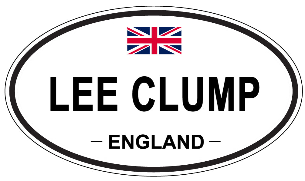 LEE CLUMP, England - Oval Magnet
