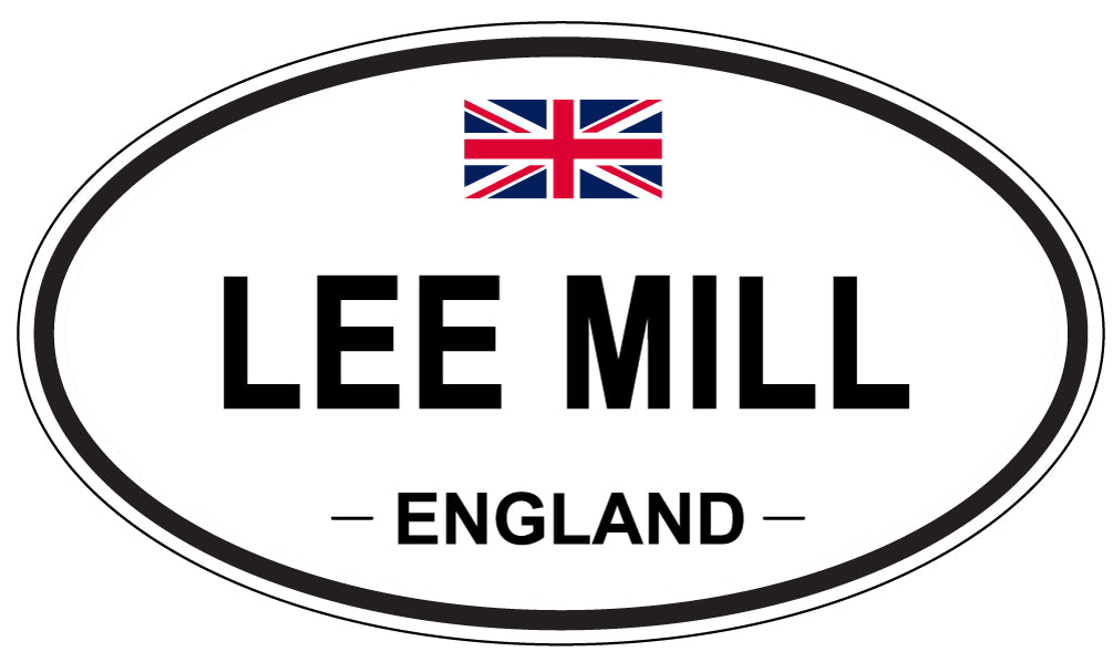 LEE MILL, England - Oval Magnet