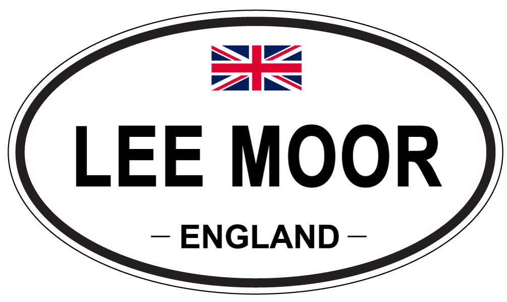 LEE MOOR, England - Oval Magnet