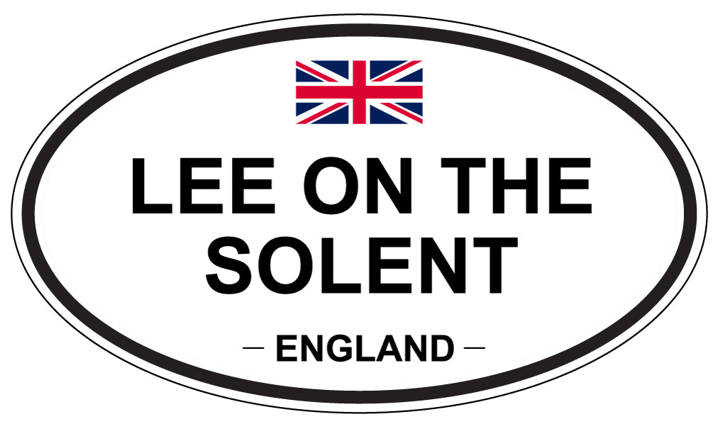 LEE ON THE SOLENT, England - Oval Magnet