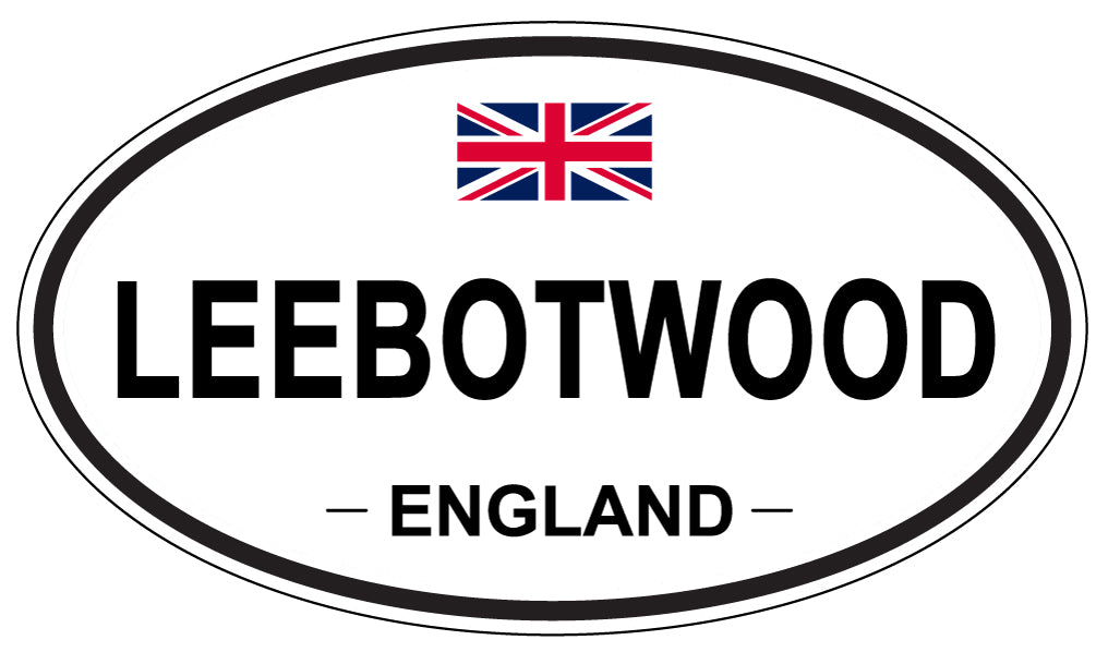 LEEBOTWOOD, England - Oval Magnet