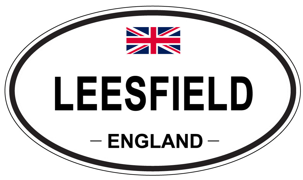 LEESFIELD, England - Oval Magnet