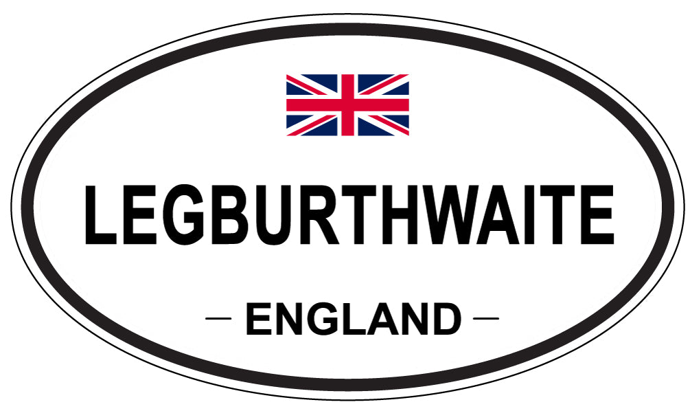 LEGBURTHWAITE, England - Oval Magnet
