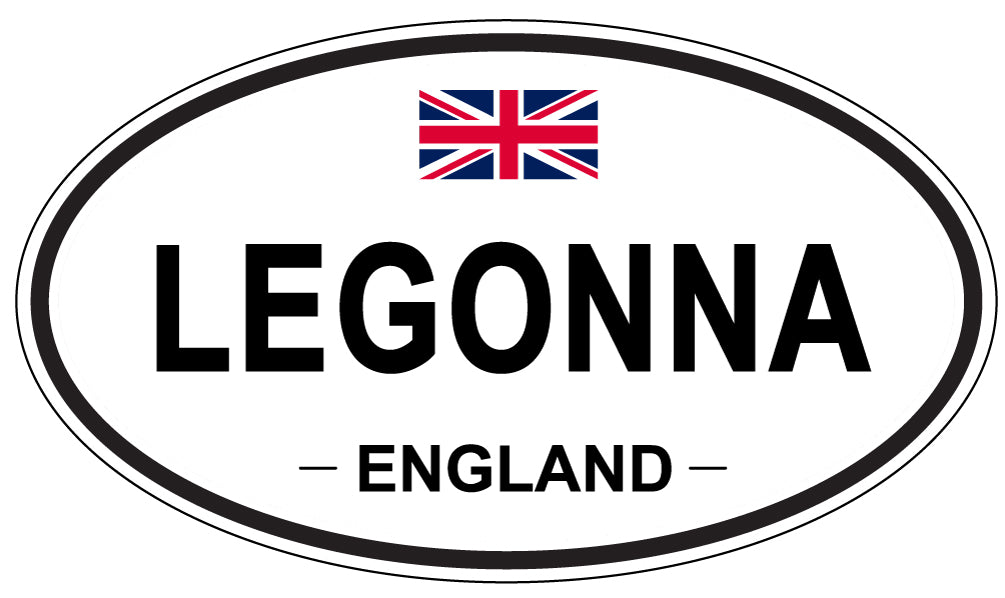 LEGONNA, England - Oval Magnet