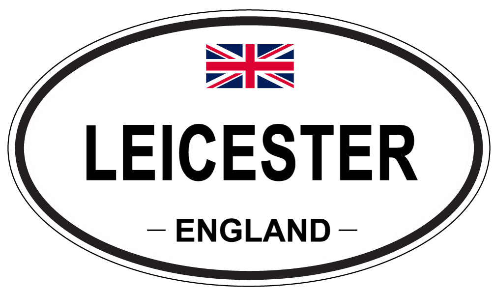 LEICESTER, England - Oval Magnet