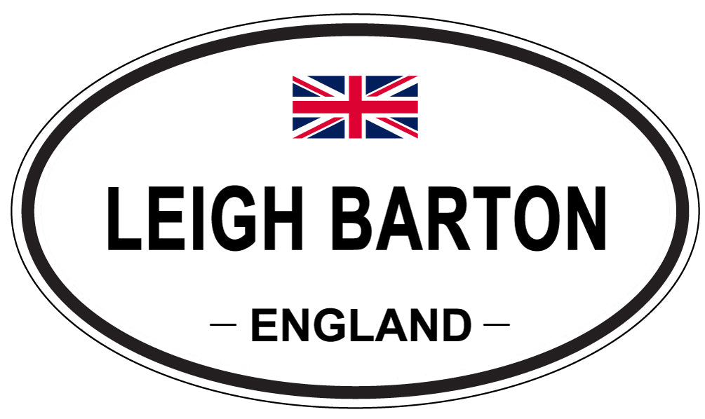 LEIGH BARTON, England - Oval Magnet
