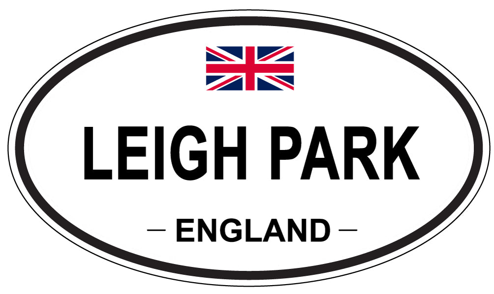 LEIGH PARK, England - Oval Magnet