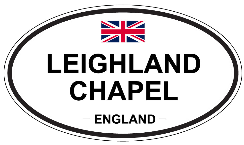 LEIGHLAND CHAPEL, England - Oval Magnet