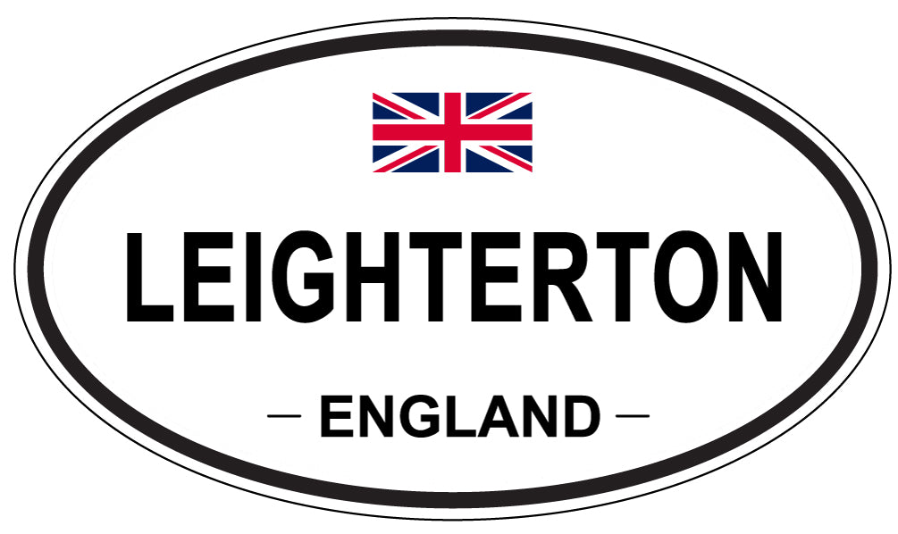 LEIGHTERTON, England - Oval Magnet