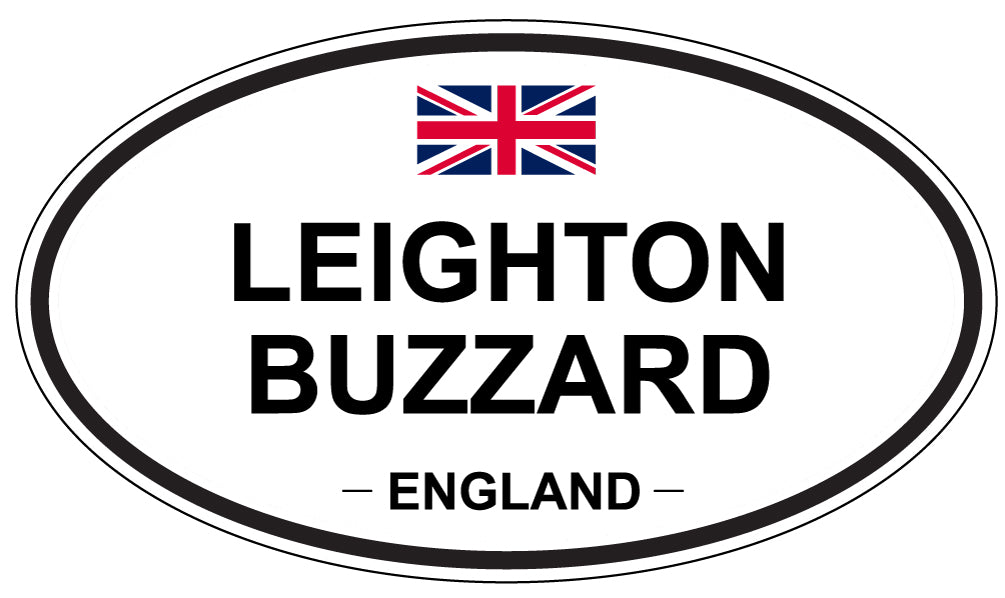 LEIGHTON BUZZARD, England - Oval Magnet