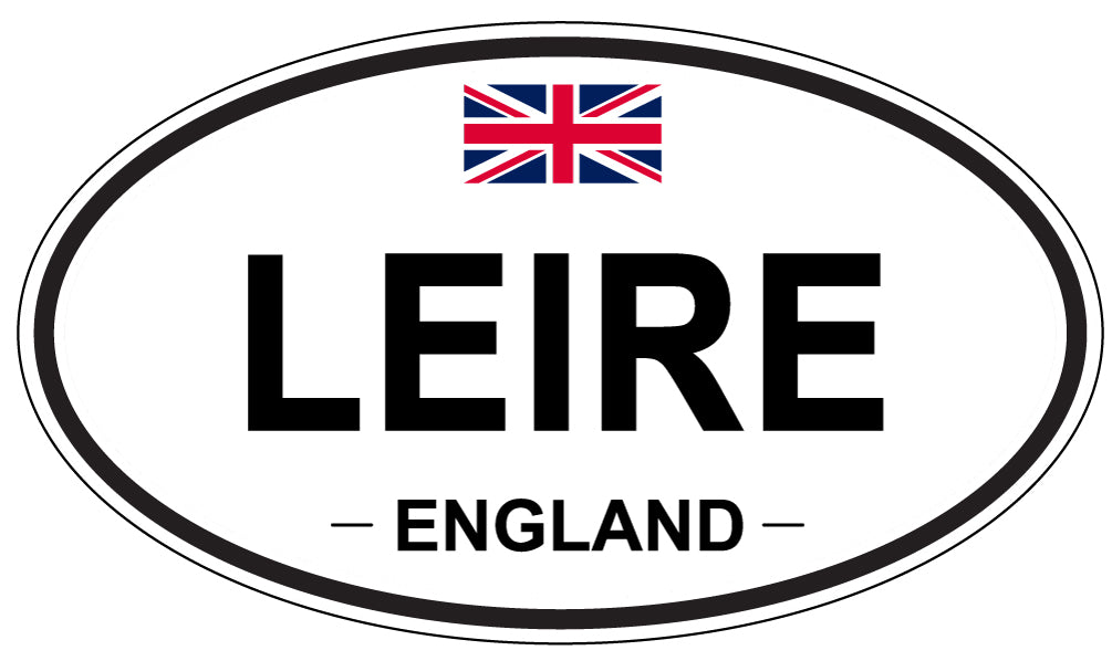 LEIRE, England - Oval Magnet