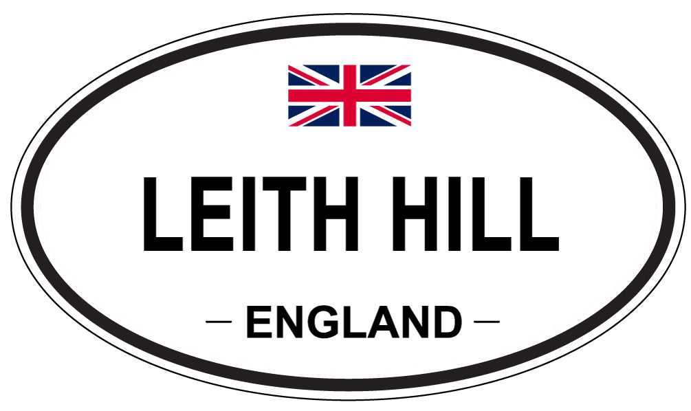 LEITH HILL, England - Oval Magnet