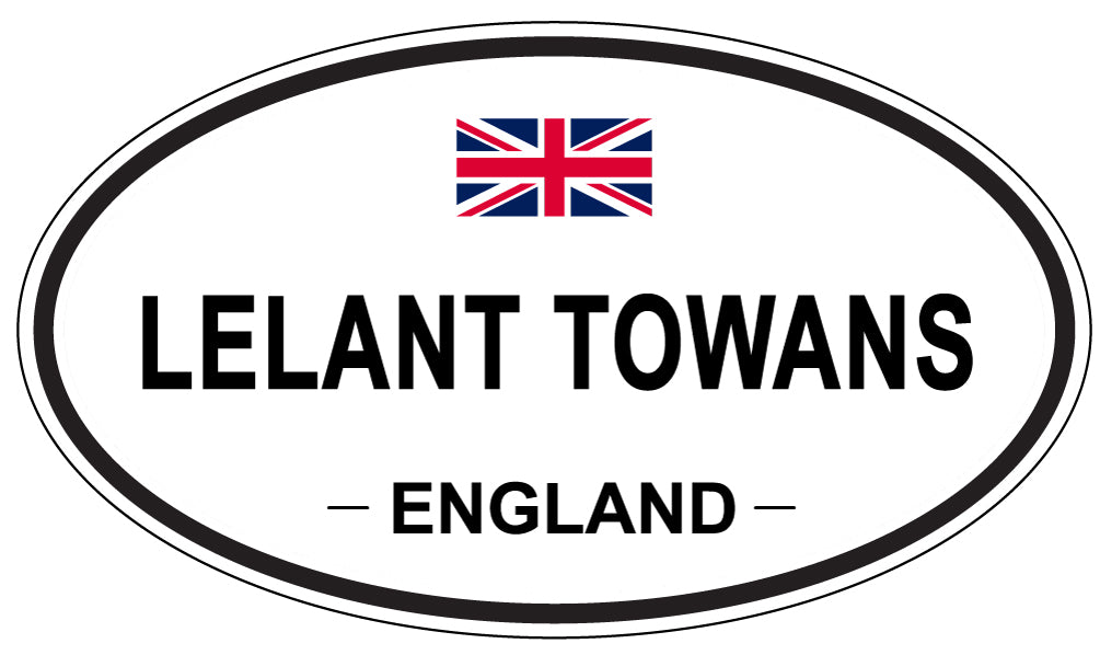 LELANT TOWANS, England - Oval Magnet