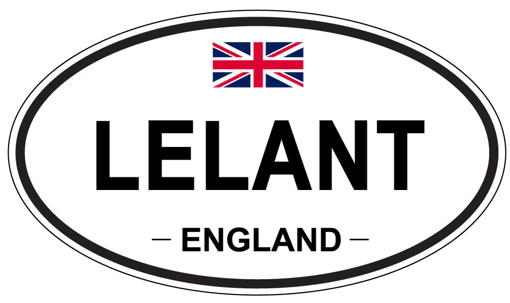 LELANT, England - Oval Magnet