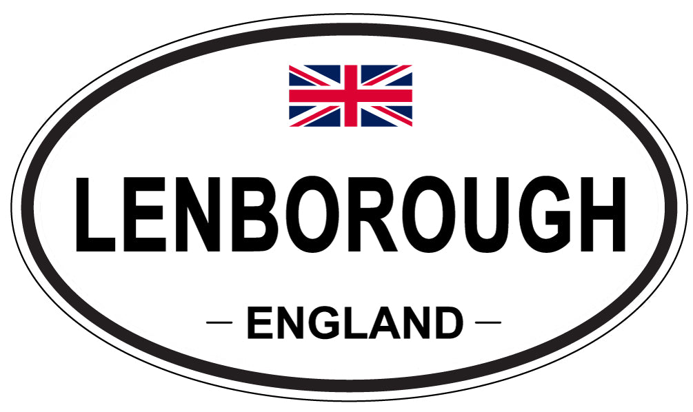 LENBOROUGH, England - Oval Magnet
