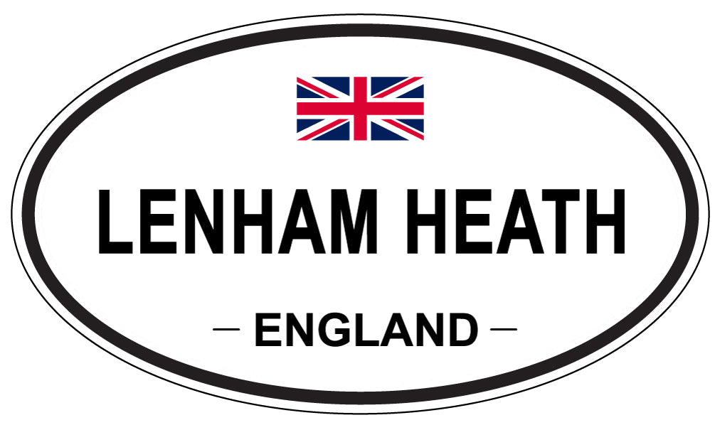 LENHAM HEATH, England - Oval Magnet