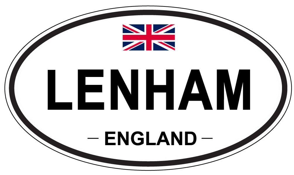 LENHAM, England - Oval Magnet