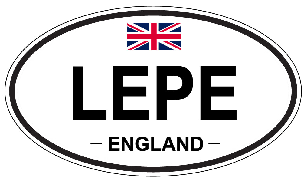 LEPE, England - Oval Magnet