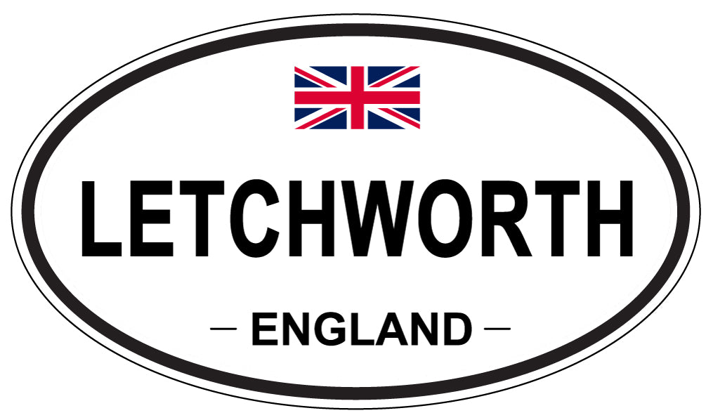 LETCHWORTH, England - Oval Magnet