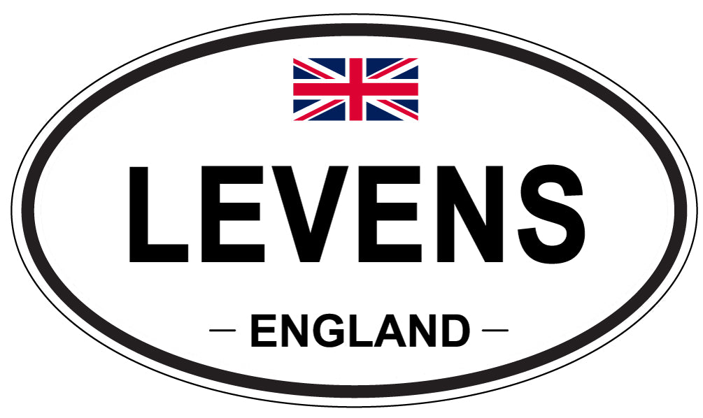 LEVENS, England - Oval Magnet